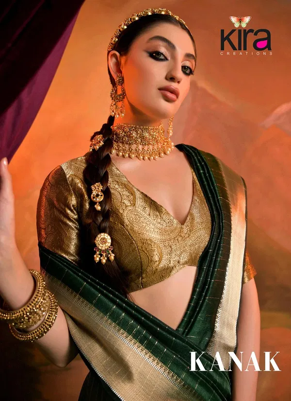 Kanak Silk By Kira Moss Silk Wedding Wear Saree Orders In India